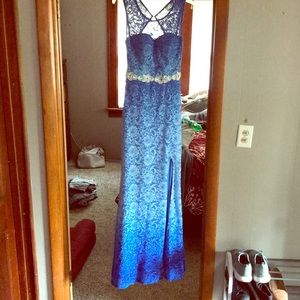 City Triangles Evening Gown